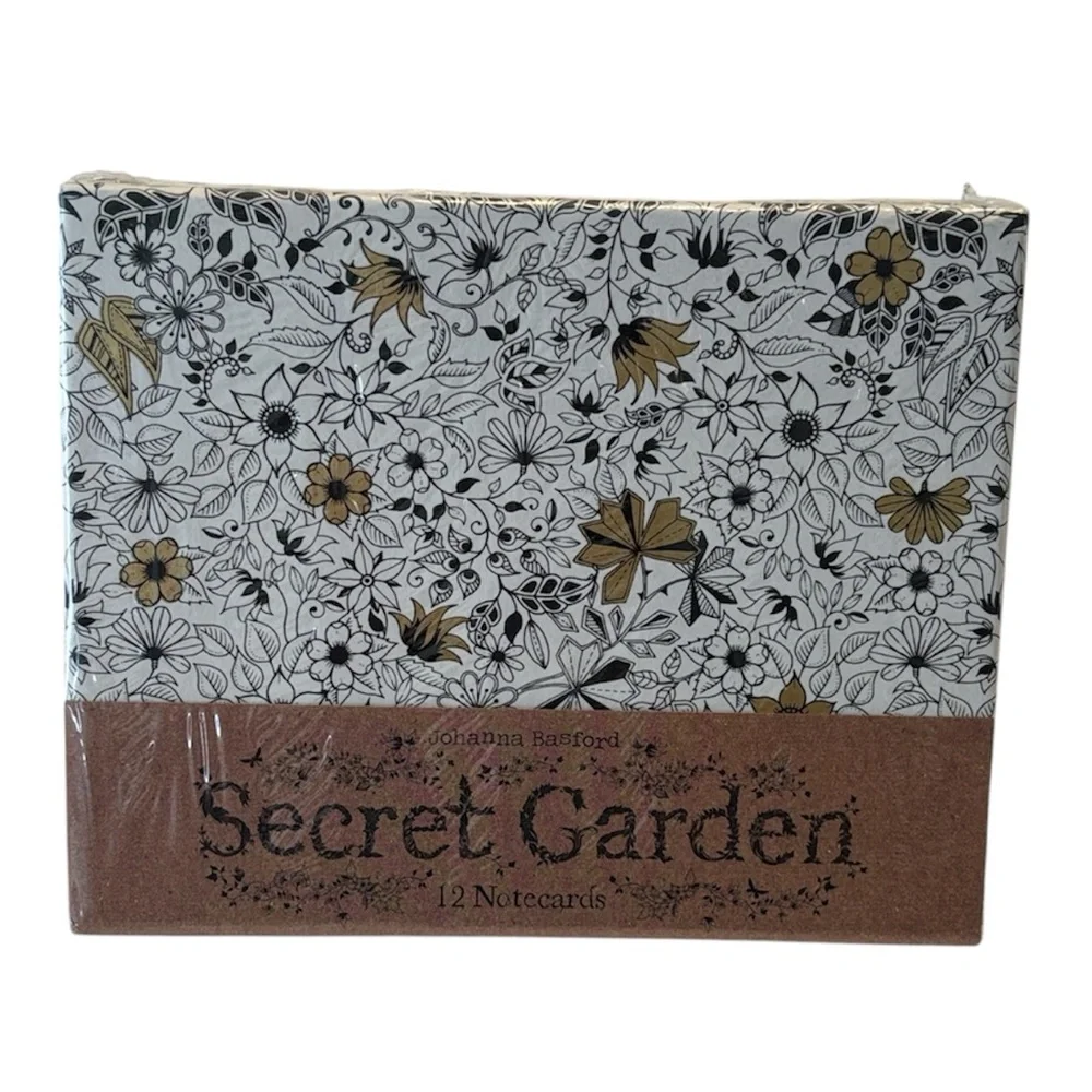 Secret Garden Notecards Set by Johanna Basford